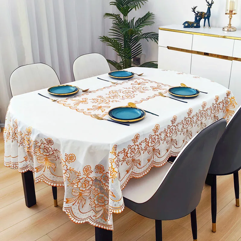 New PVC Oval Waterproof Tablec - огляд і ціна Home Textiles Today News