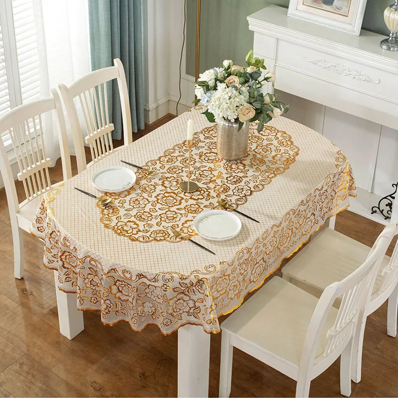 New PVC Oval Waterproof Tablec - огляд і ціна Home Textiles Today News