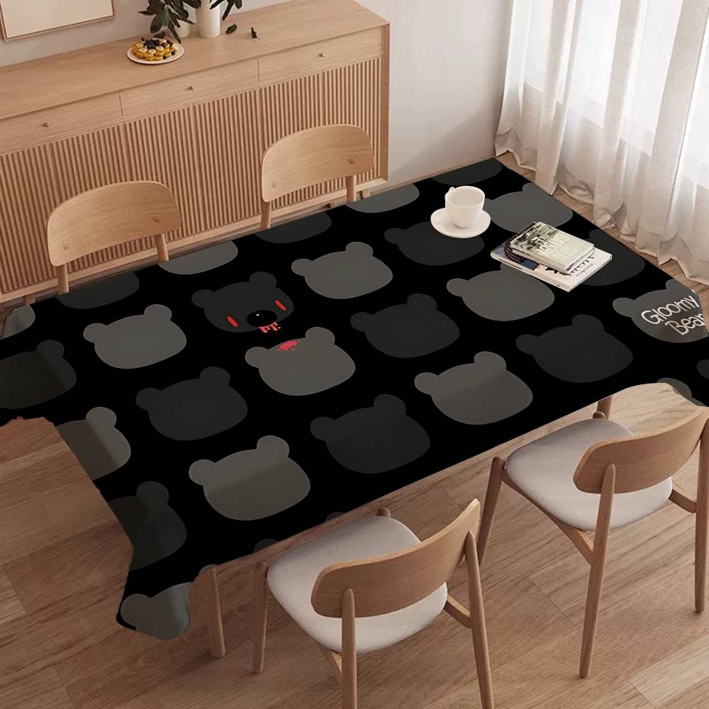 Cartoon G-gloomy Bear Tableclo - огляд і ціна Home Textiles Today News