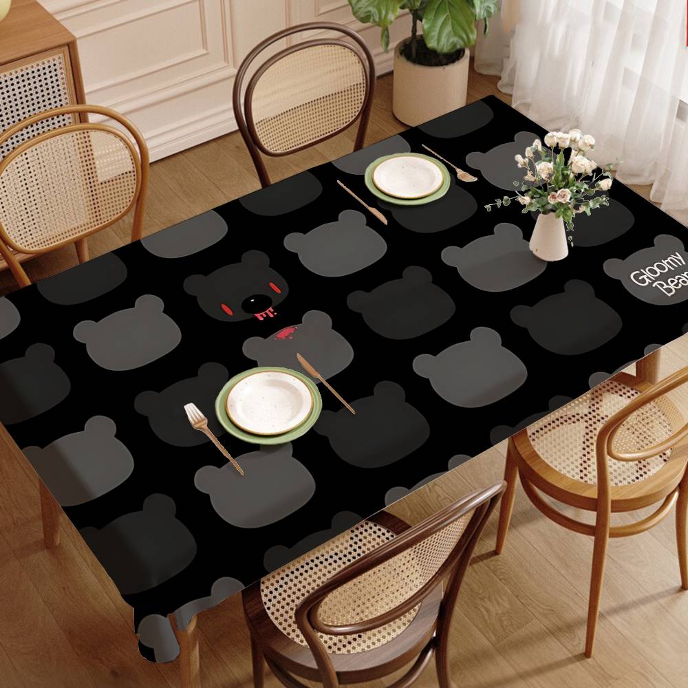 Cartoon G-gloomy Bear Tableclo - огляд і ціна Home Textiles Today News