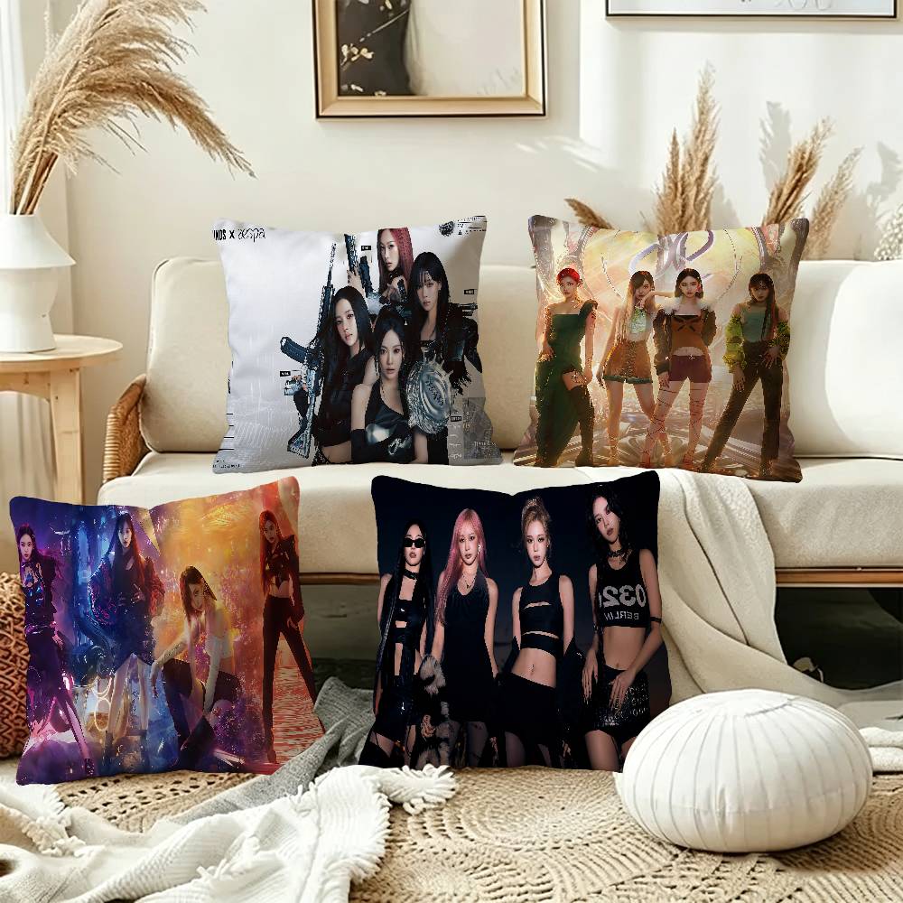 Kpop Group A-Aespas Decorative - огляд і ціна Home Textiles Group