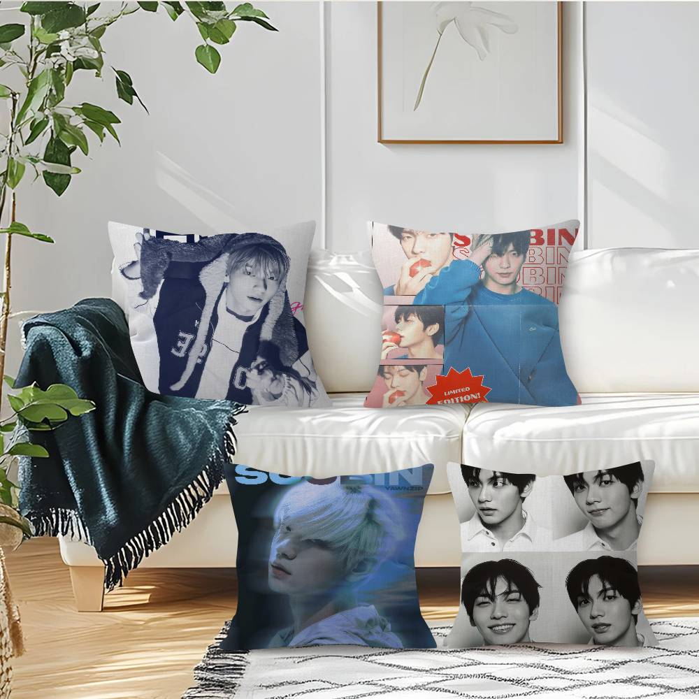 Kpop Group TxT Soobin   Pillow - огляд і ціна Home Textiles Group