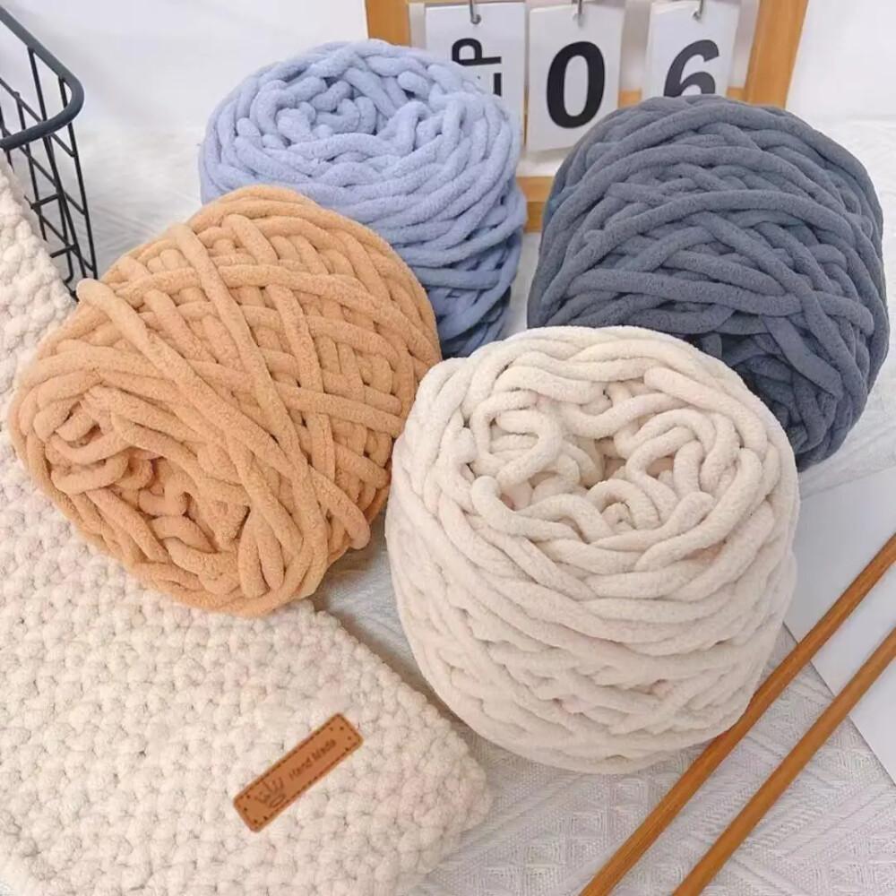 1PCS 100g Chenille Knitting Ya - огляд і ціна Wool Blanket Herringbone