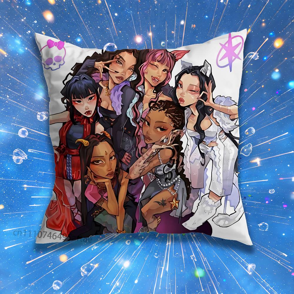 Girl Group K-Katseye Pillow fo - огляд і ціна Home Textiles Group
