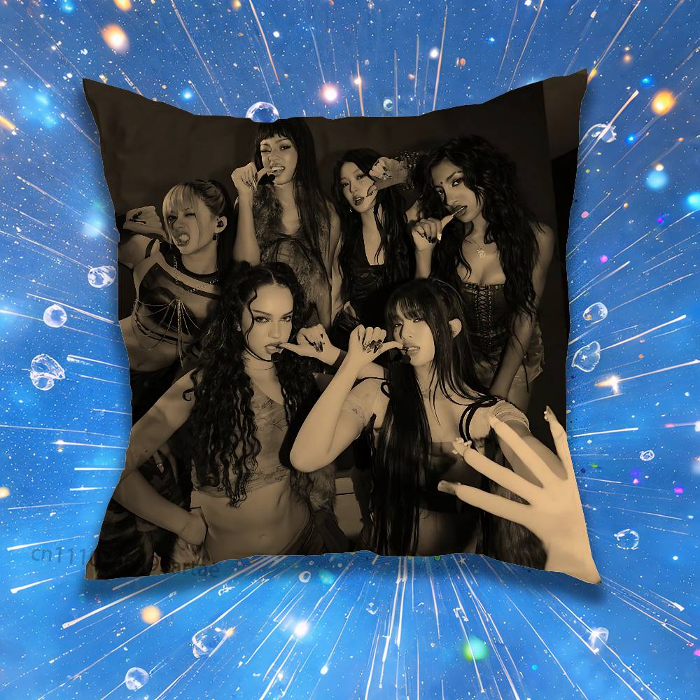 Girl Group K-Katseye Pillow fo - огляд і ціна Home Textiles Group