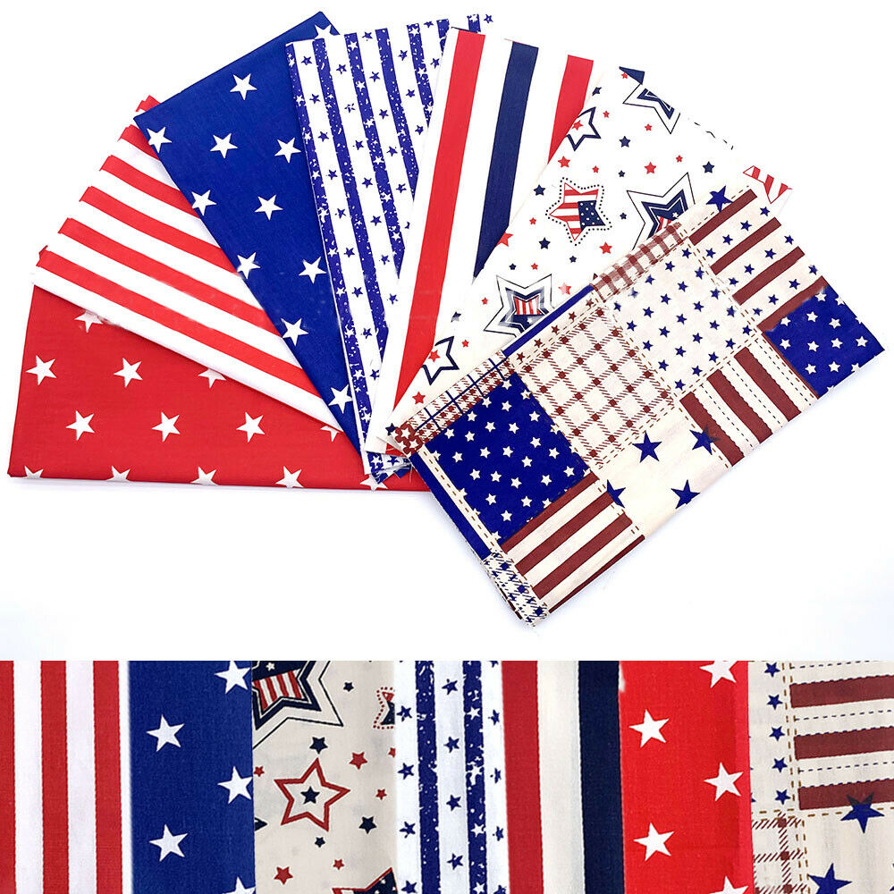 7Pcs/set Stars Stripe Printed  - огляд і ціна Home Textiles Group