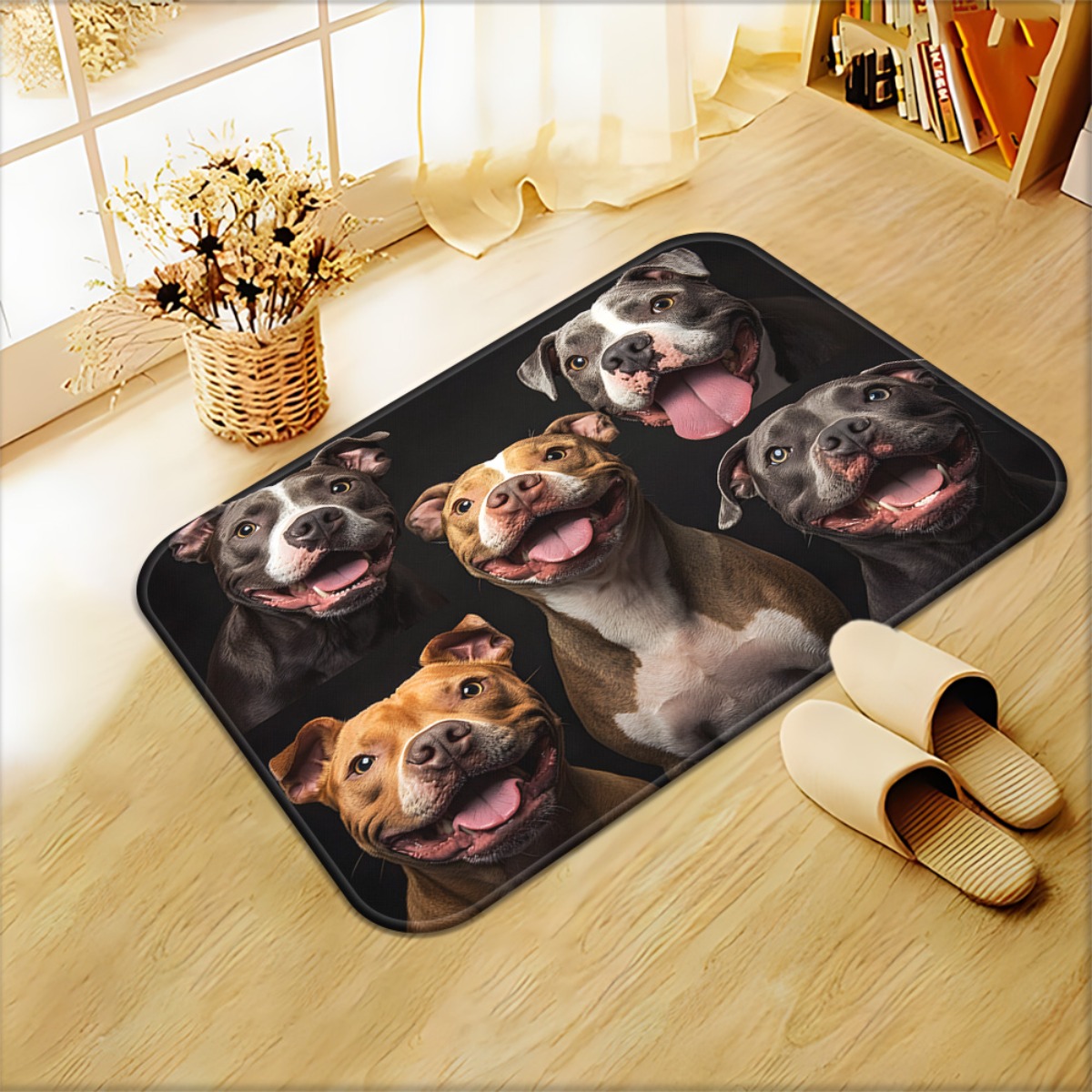 Group of Dogs Welcome Doormat  - огляд і ціна Home Textiles Group
