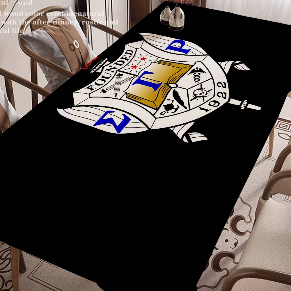 Sigma Gamma Rho LOGO Tableclot - огляд і ціна Home Textiles Today News